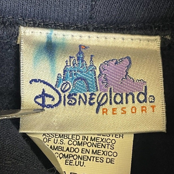 Disneyland Resort Hoodie Adult Large Blue Grad Night 04 Classic Magic Mens - Picture 8 of 11